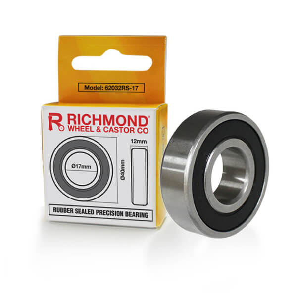 6203 RS Bearing O.D 40mm x I.D 17mm x W 12mm image 0