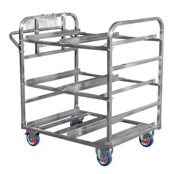 Stainless Steel 6 Bin Order Picker Trolley (OPR030) image 2