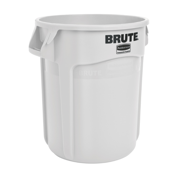 Grey Rubbermaid 166.5L Brute Bin White | RFG264300 image 0