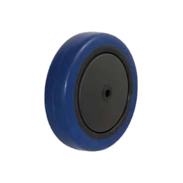 125mm Resilient Rubber Blue Tyre BB Richmond Wheel | RR5573-31 image 0