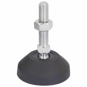 M12 Mild Steel Ball Joint Adjustable Levelling Feet | LVR601250S image 0