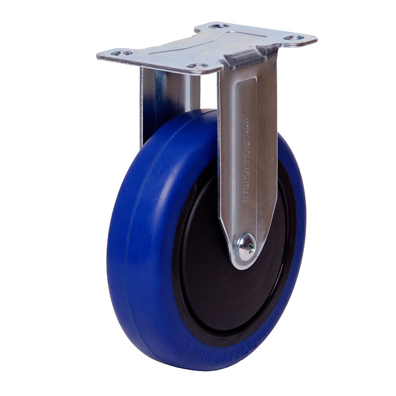 Richmond Castor Rigid with Rebound Rubber 125mm Wheel (R5505) image 0
