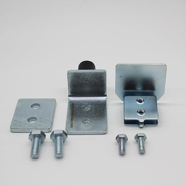 Hanging Gate End Cap & Stop to Suit 50mm Channel (GTR167) image 2