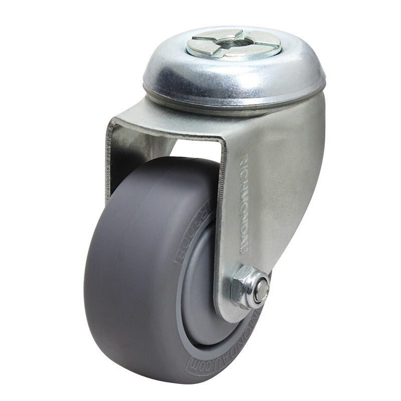 Richmond Castor Swivel with 75mm Institutional Rubber Wheel (S3080) image 0