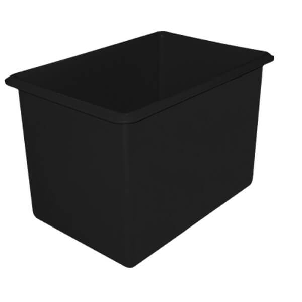 Natural 340L Straight Rotationally Moulded Plastic Tub image 2