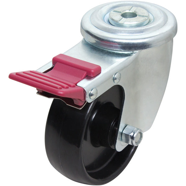 Richmond Castor Swivel with Nylon 125mm Wheel and Brake (S5226B) image 0