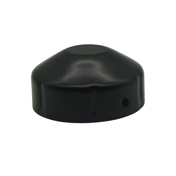 Round Black Steel Post Cap to Suit 43mm OD Posts | GTR327 image 0