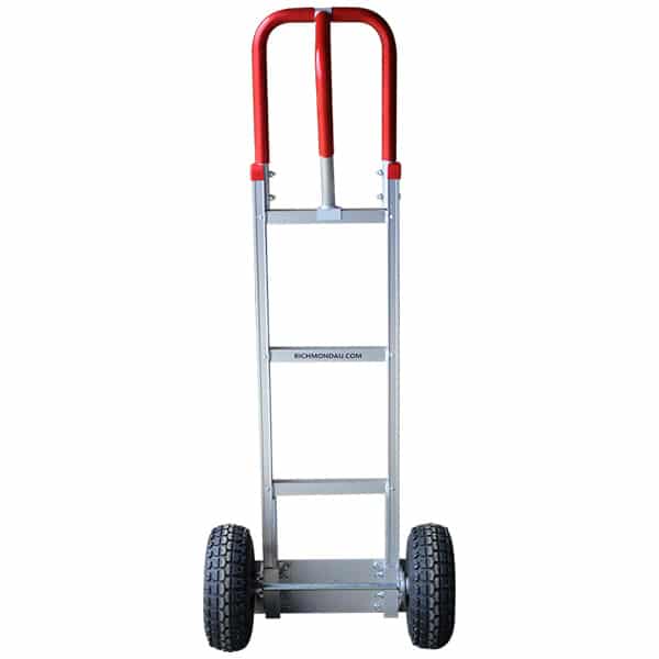 Aluminium P-Handle Pneumatic Carton Hand Trolley (CTR018) image 4