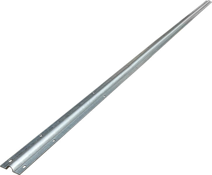 3m Bolt Down Sliding Gate Track - Galvanised (GTR010) image 0