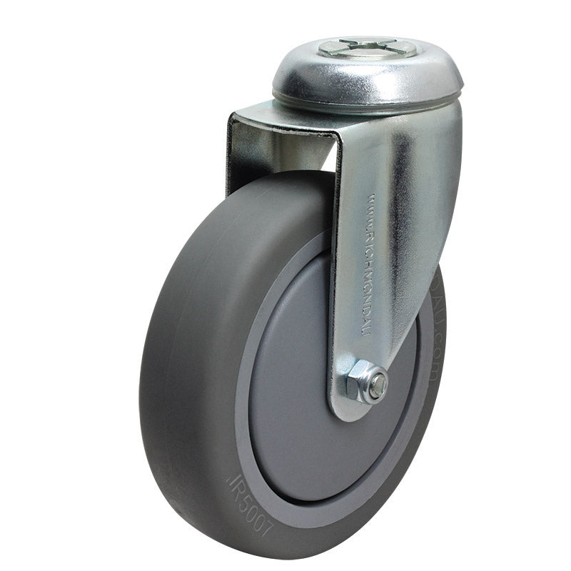 Richmond Castor Swivel with 125mm Institutional Rubber Wheel (S5080) image 0