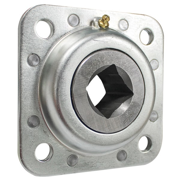 FD210R Flange Mount Square Ball Bearing Unit with Four Bolt Flange image 0