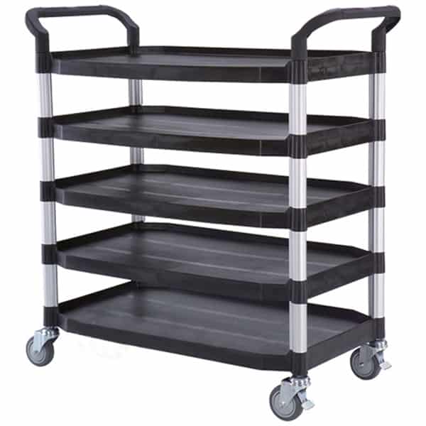 5 Tier Food Service or Office Trolley | STR019 image 0