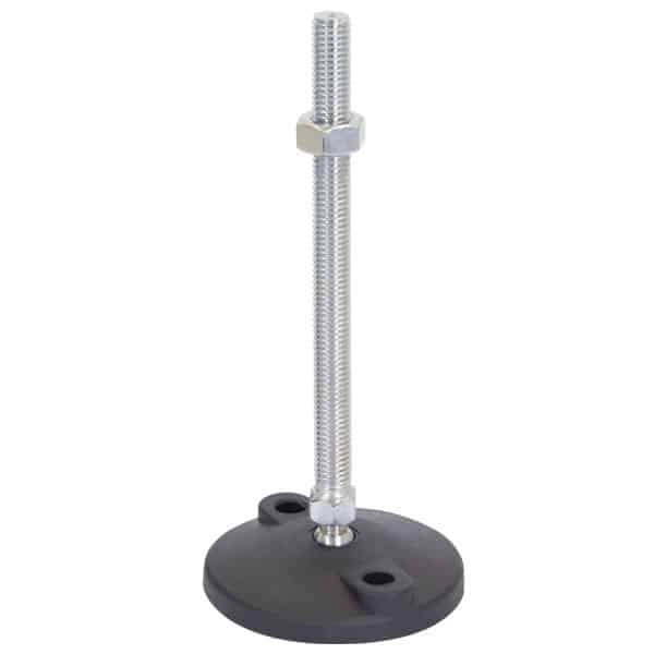 M12 Stainless Steel Bolt Down Adjustable Levelling Feet | LVR8012150BSS image 0