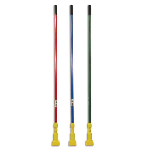 Rubbermaid Gripper Wet Mop Handle Red | RFGH24600 image 0