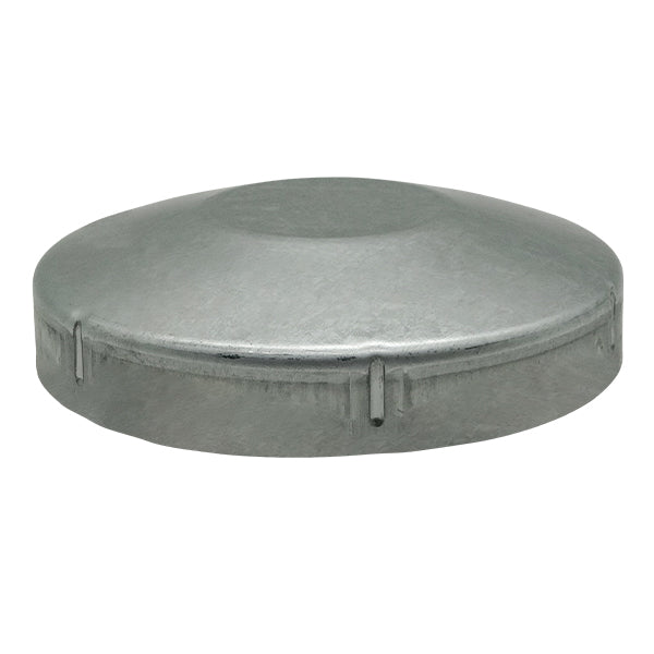 Round Steel Post Cap to Suit 140mm OD Posts | GTR340 image 0