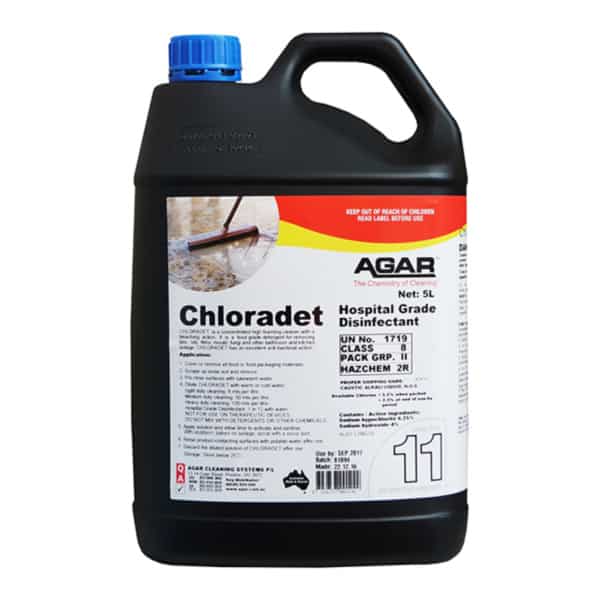 Agar Chloradet 5L Foaming Bleach Cleaner (AGA002) image 0