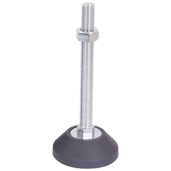 M16 Mild Steel Fixed Foot Adjustable Levelling Feet | LVR8016150F image 0