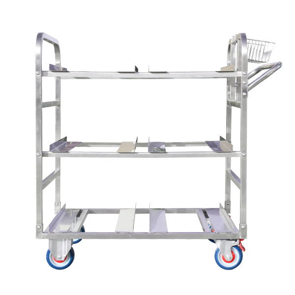Stainless Steel 6 Bin Order Picker Trolley (OPR030) image 6