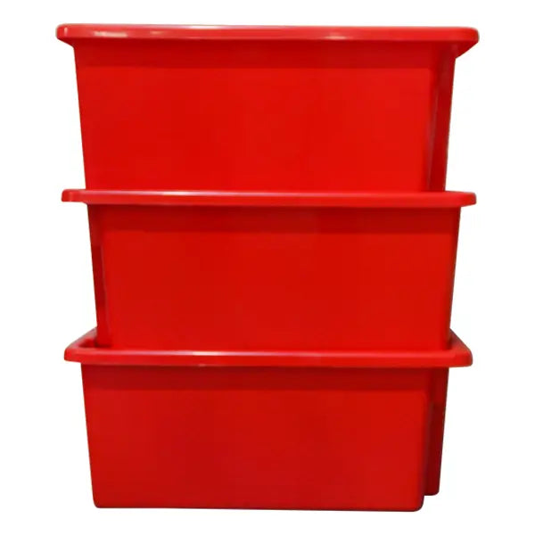 52L Stack &amp; Nest Crate Red (SNR002RWCRED) image 2