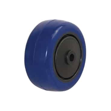 75mm Resilient Rubber Blue Tyre BB Wheel | RR3348-31 image 0