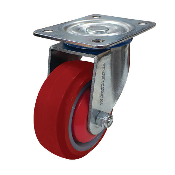 100mm Poly/Nylon Wheel 150kg Capacity Castor (S4602) image 0