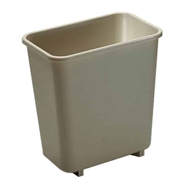 Beige Rubbermaid 7.7 Litre Vanity Wastebin Beige Color | RFG295200 image 0