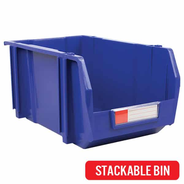 Richmond Plastic Parts Tray 215 x 371 x 174mm Blue Color | BNR008BLU image 0
