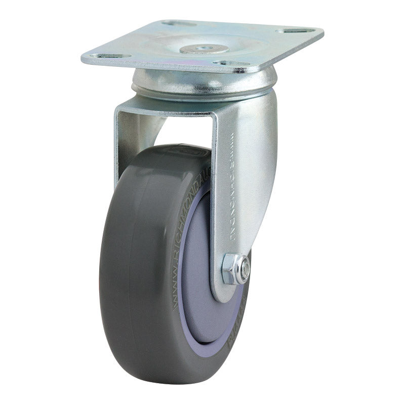 Richmond Castor Swivel with Polyurethane 100mm Wheel (S4106) image 0