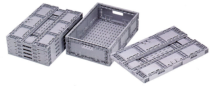 IH1172 Fold Crate 33L Grey image 1