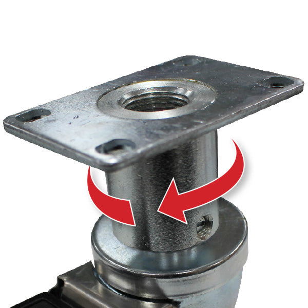75mm Nylon Wheel Adjustable Height Castor(S75) image 2