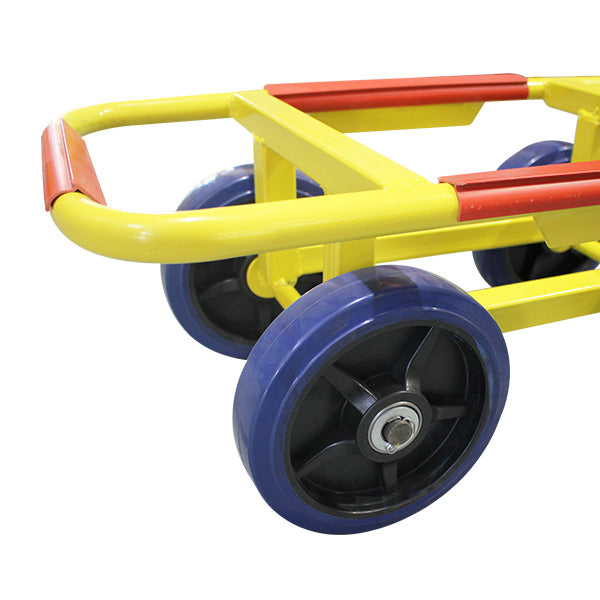 Heavy Duty Piano Dollie Trolley | 8 inch Blue Rubber Wheels | PDR013 image 1