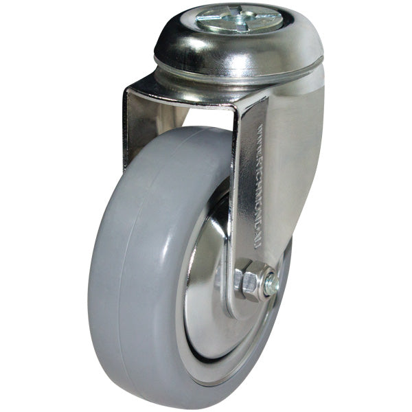 Richmond Castor Swivel with Institutional Rubber 100mm Wheel (S4480) image 0