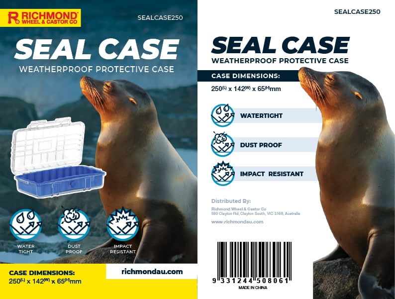 Seal Case - 250x142x65mm Weatherproof Equipment Case (SEALCASE250) image 11