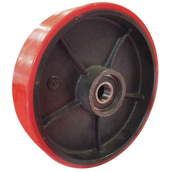 200mm Nylon Wheel | 20mm Axle Diameter (PU820-M20) image 1