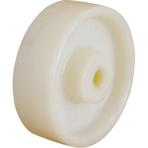 150mm White Nylon Plain Bore Richmond Wheel | NY652-M20WHT image 0