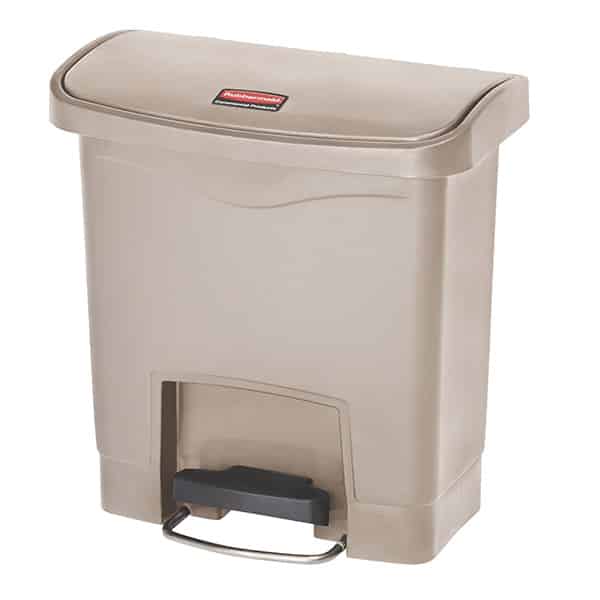 Rubbermaid Slim Jim Front Step On - 30 Litre White Colour | R1883455 image 0