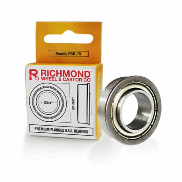 Flange Ball Bearing 1-3/8″ O.D X 3/4″ I.D. (FBB-75) image 0