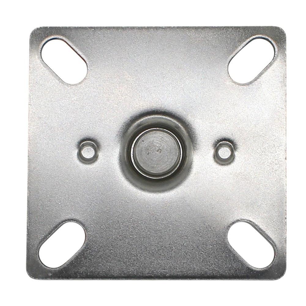 100mm Rubber Wheel 70kg Capacity Stainless Steel Castor (R4725) image 1