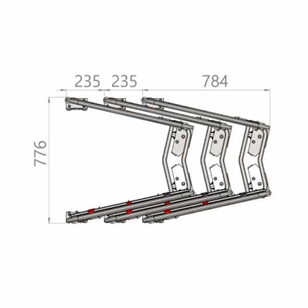 2 Sided Roll Cage – A-Base (RCR200) image 6