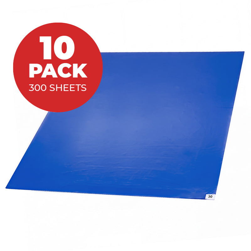 Dust Control Sticky Mat 900 x 900mm - 1 Carton (10 Pads) (SMR006)
