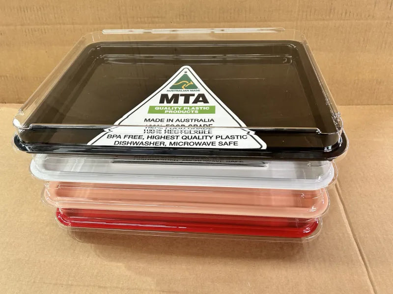 MTA DISPLAY TRAY LID (SUIT 1612) STACKABLE CLEAR (L1612-LID). image 4