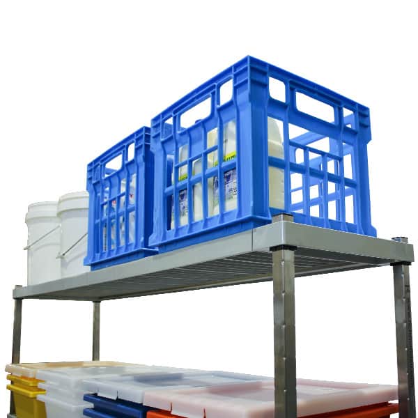 4 Tier Stainless Steel Coolroom Shelving – 1500mm (W) x 380mm (D) x 1600mm (H) (SHE002) image 9