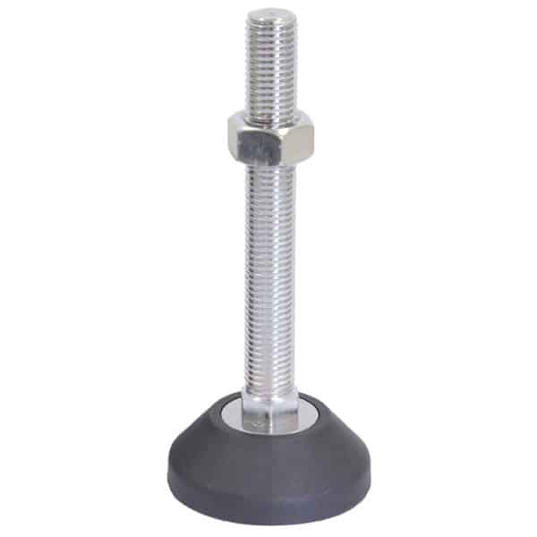 M20 Mild Steel Fixed Foot Adjustable Levelling Feet | LVR8020150F image 0