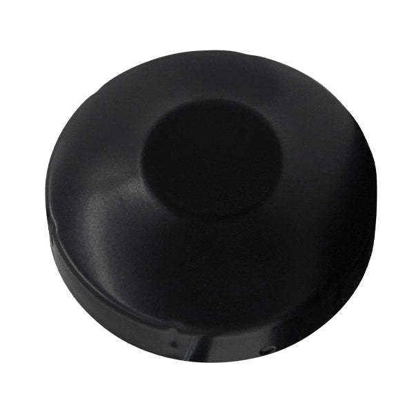 Round Black Steel Post Cap to Suit 90mm OD Posts | GTR335 image 0