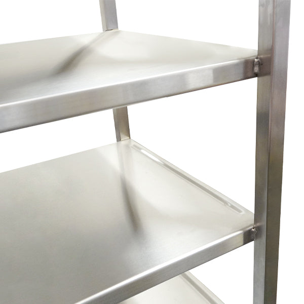 7 Bin Stainless Steel Mobile Ingredient Rack (ITR001) image 5