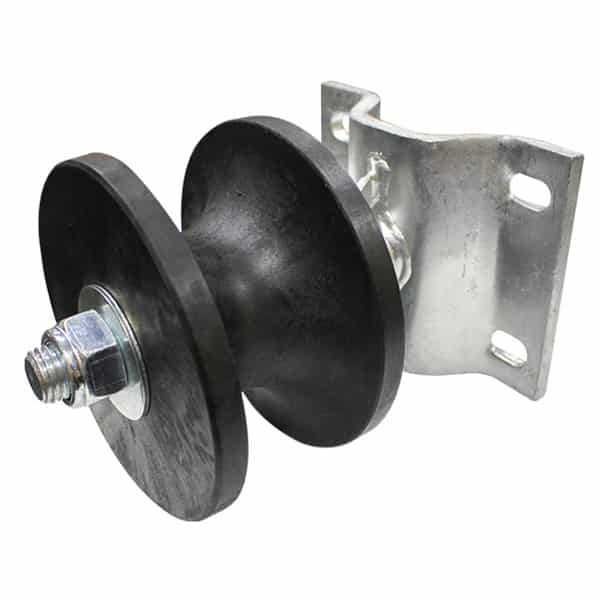 Heavy Duty Round Nylon Cantilever Gate Guide Roller (GTR240) image 0