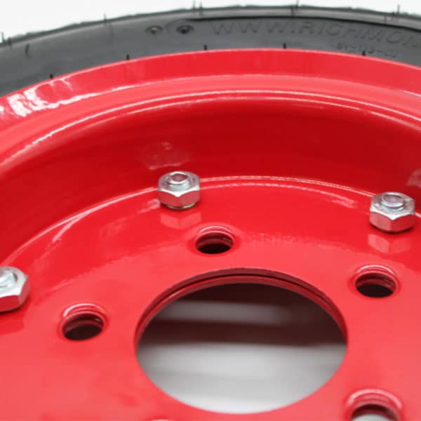 400mm Pneumatic 400X8 Wheel (Highway Tread) | PN1616NOHUB image 1