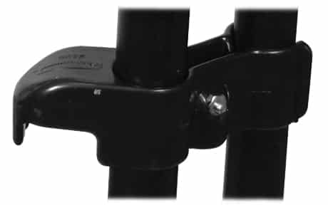 Rubbermaid Lobby Pro Upright Dust Pan Hanger Bracket Black Color | RFG253500 image 0