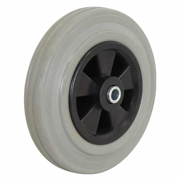 200mm Rubber On Nylon RB Grey Tyre Richmond Wheel | RN8876-50 image 0