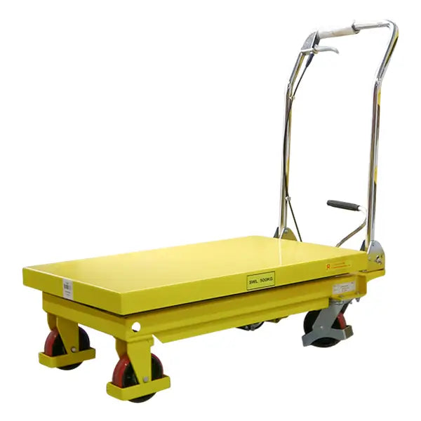500kg Manual Single Scissor Lift Table | SLR003 image 1